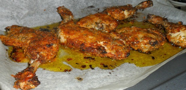 pollo con corn flakes