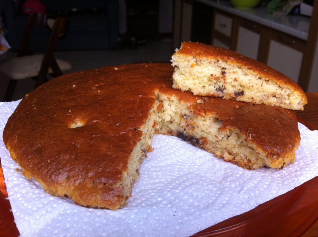 Torta yogurt e banana
