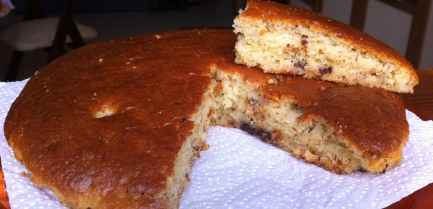 Torta yogurt e banana