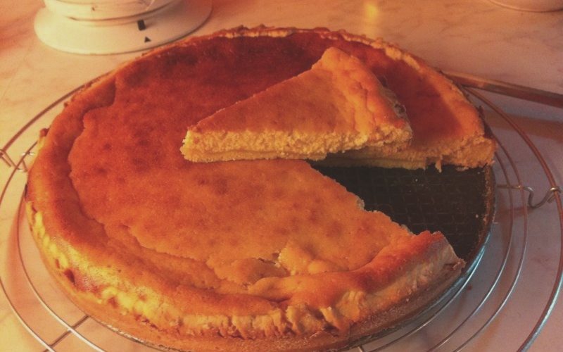 Ricetta Crostata con crema di arancia e quark.