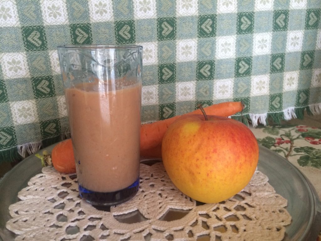 smoothie carota e mela