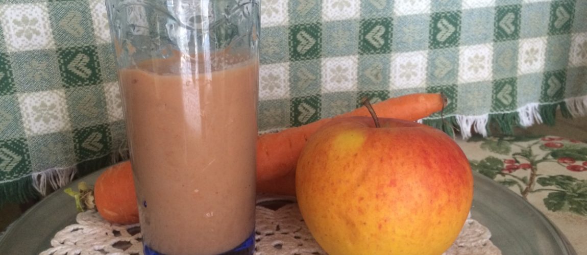 smoothie carota e mela