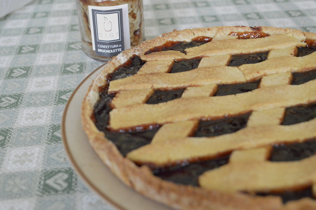 Crostata con Confettura di Brugnolette