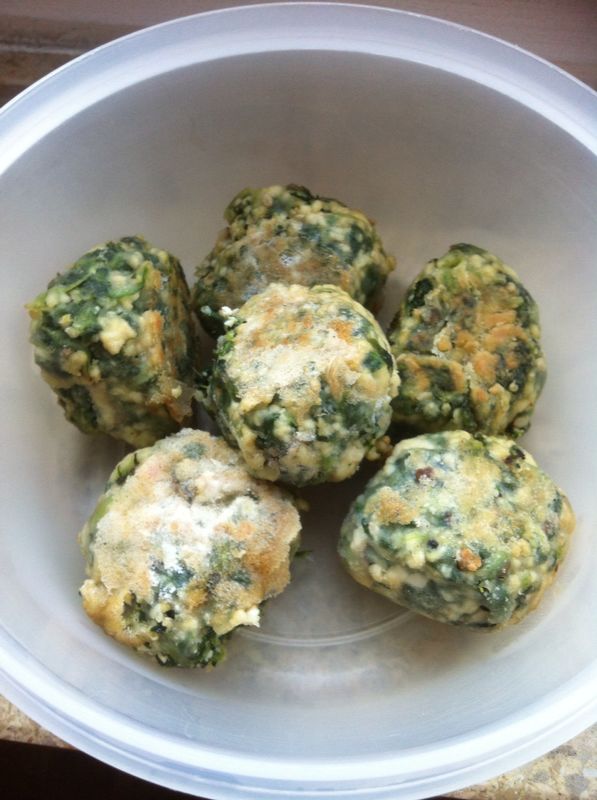 Polpette Spinaci e Tofu