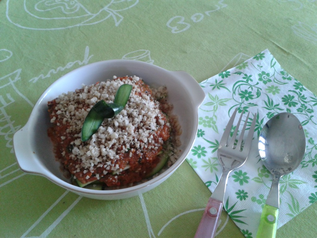 LASAGNE VEGAN-RAW